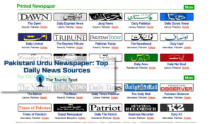 Pakistani Urdu Newspaper : Top Daily News Sources