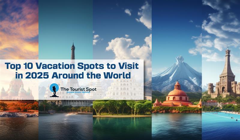 Top 10 Vacation Spots to Visit in 2025 Around the World